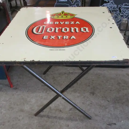 Vintage Enamel Table